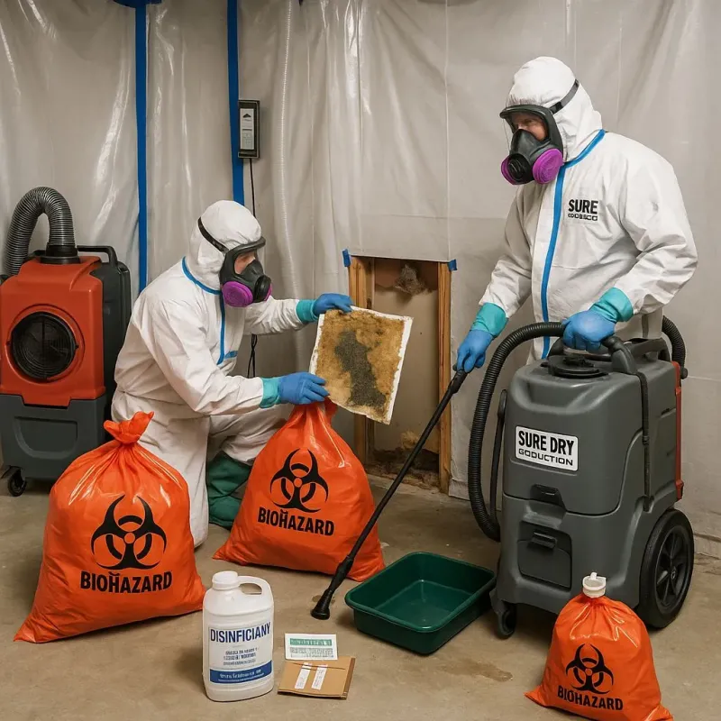 Contaminated Water Handling Protocols process in Johnson County, AR