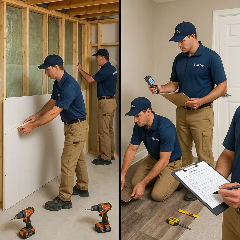 Repairs and Reconstruction process in Johnson County, AR