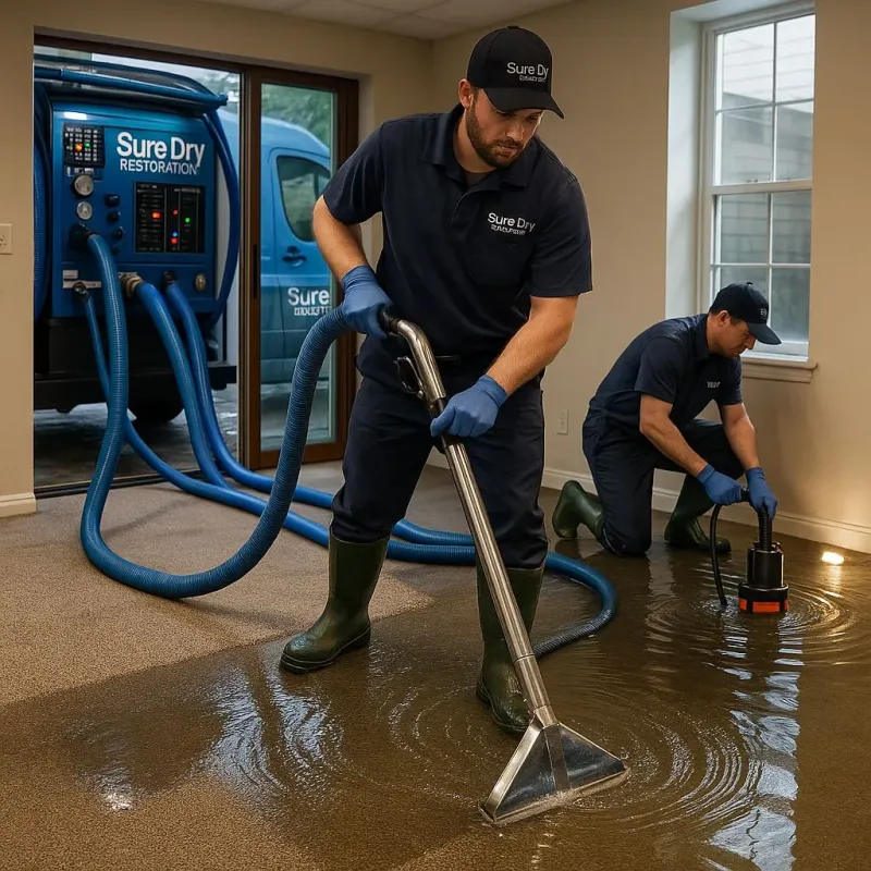 Water Extraction and Removal process in Johnson County, AR